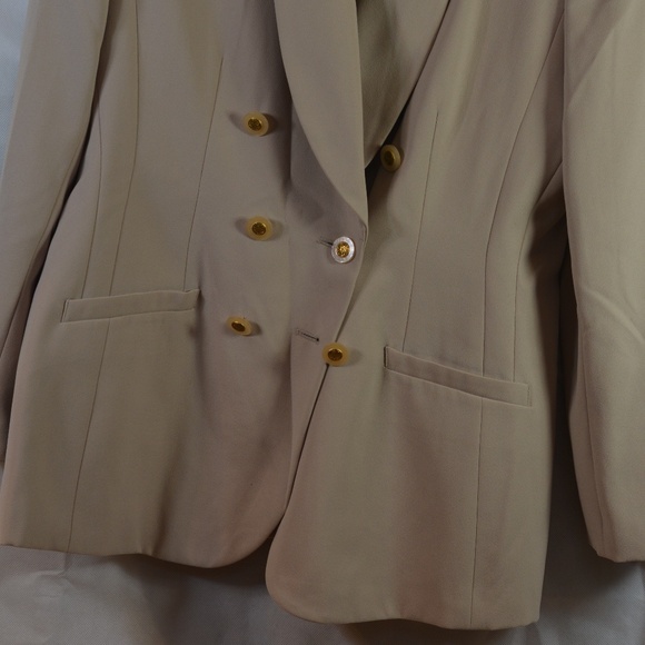 Double BreastedTwo Tone Blazer SZ 14 EXECUTIVE COLLECTION - Picture 3 of 7